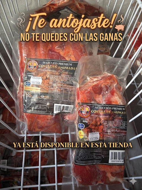 Costilla Ahumada Colombiana Mama Pancha — Envío Incluido