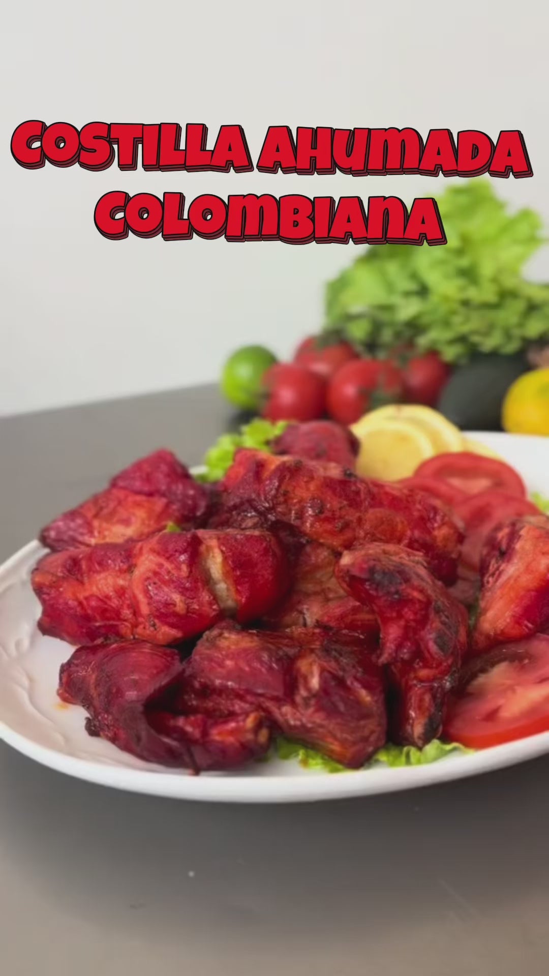 Costilla Ahumada Colombiana Mama Pancha — Envío Incluido